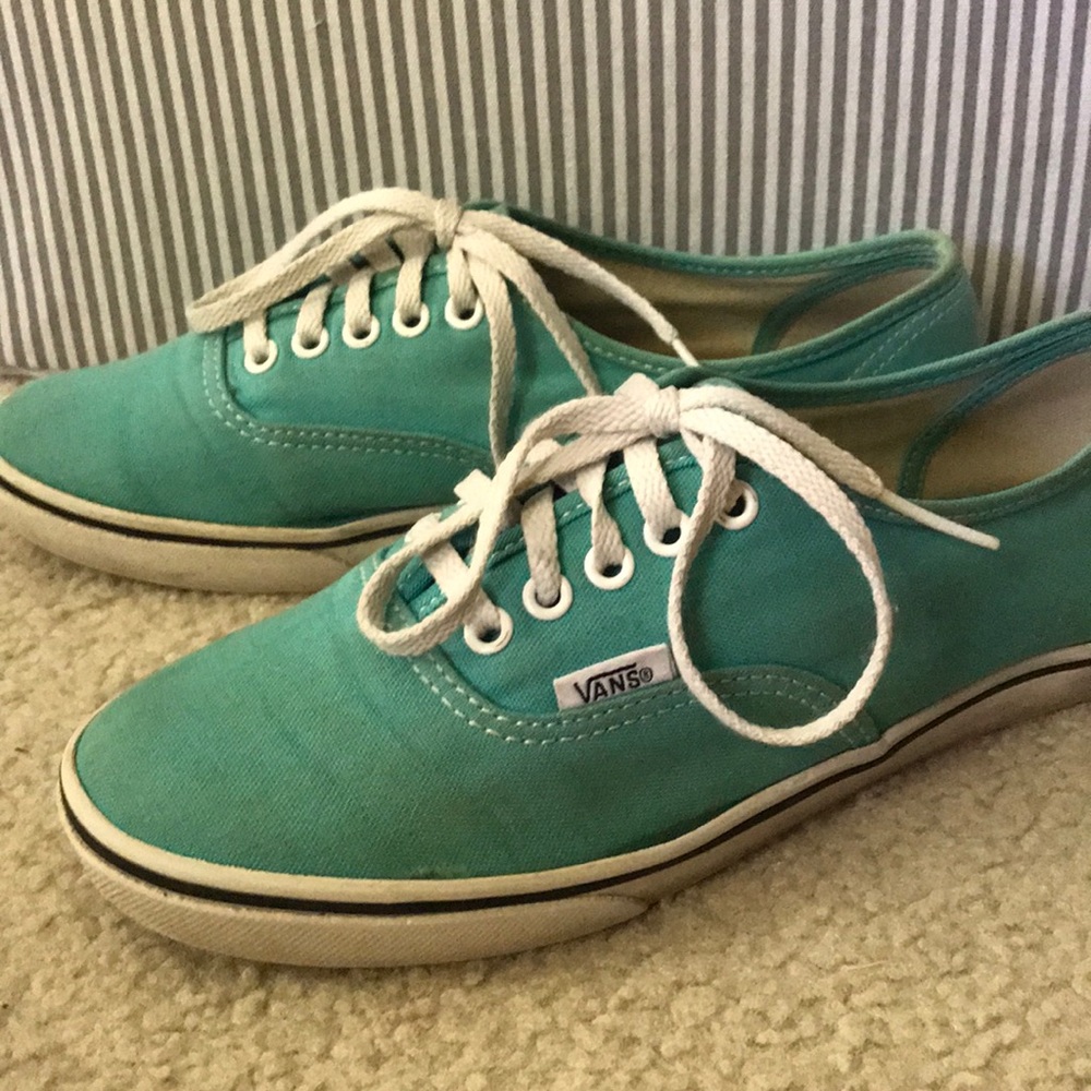 Teal Vans